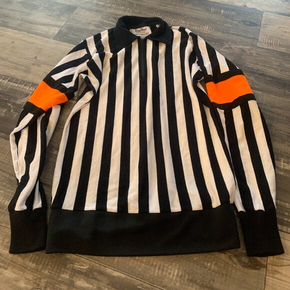 Vintage Bruce Hood referee jersey sz L - Picture 1 of 3